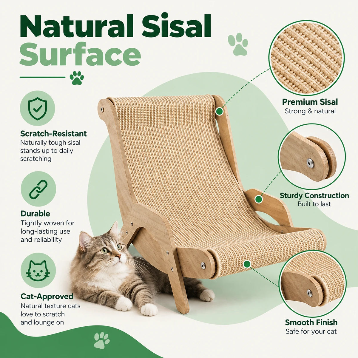 Zoo Point™ Scratch Lounger