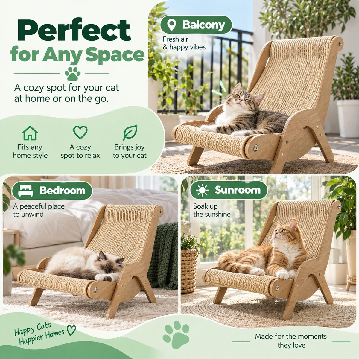 Zoo Point™ Scratch Lounger