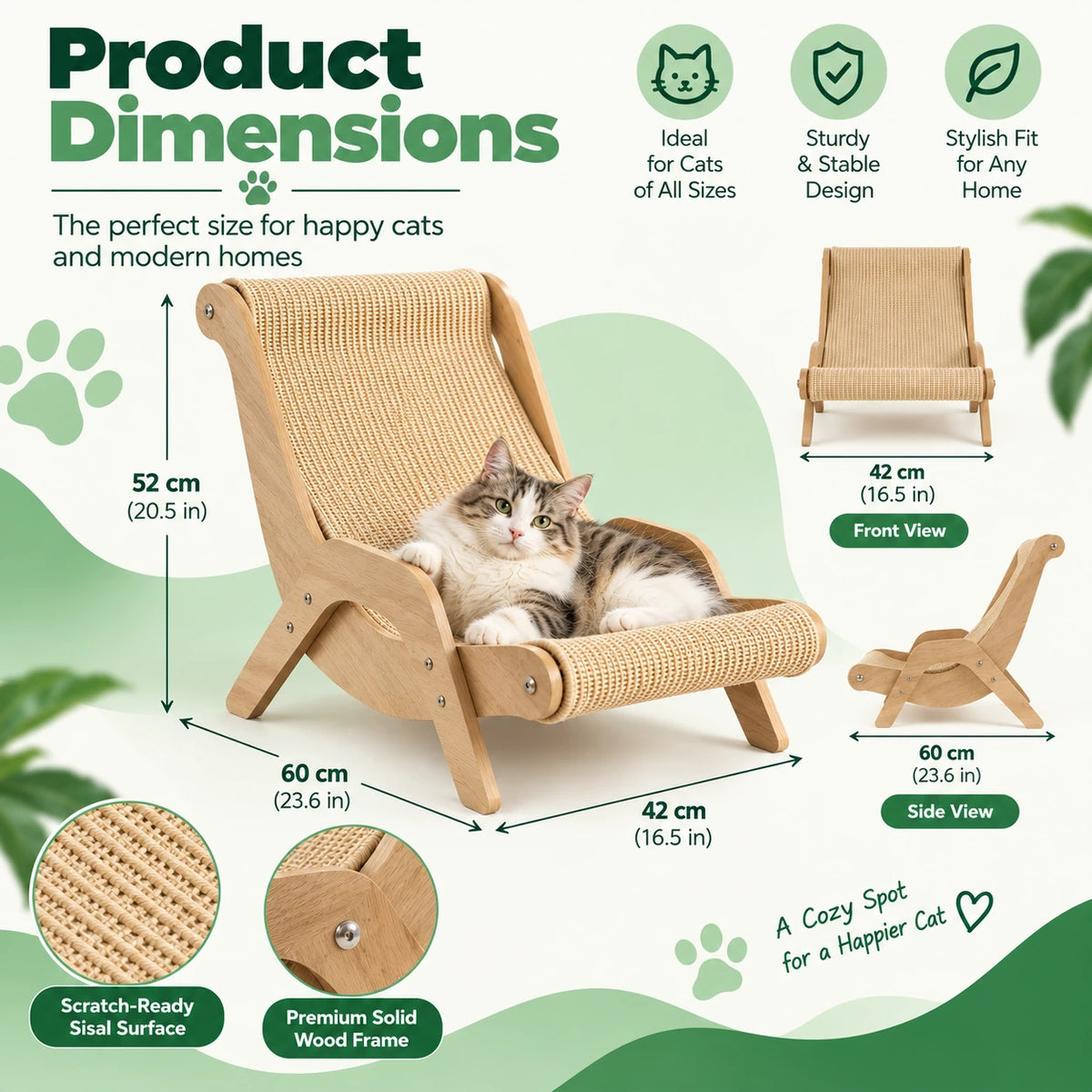 Zoo Point™ Scratch Lounger